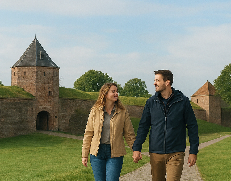 Wandelen door de mooiste vestingsteden van Nederland