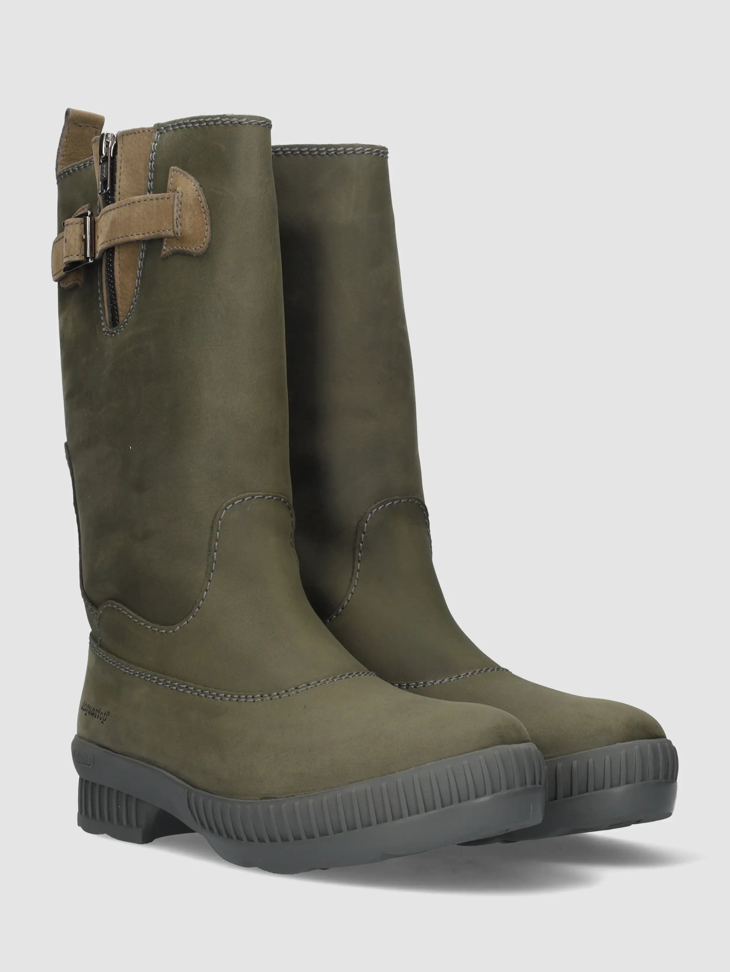 Adisa – Outdoor laarzen – Dames – Groen Wol