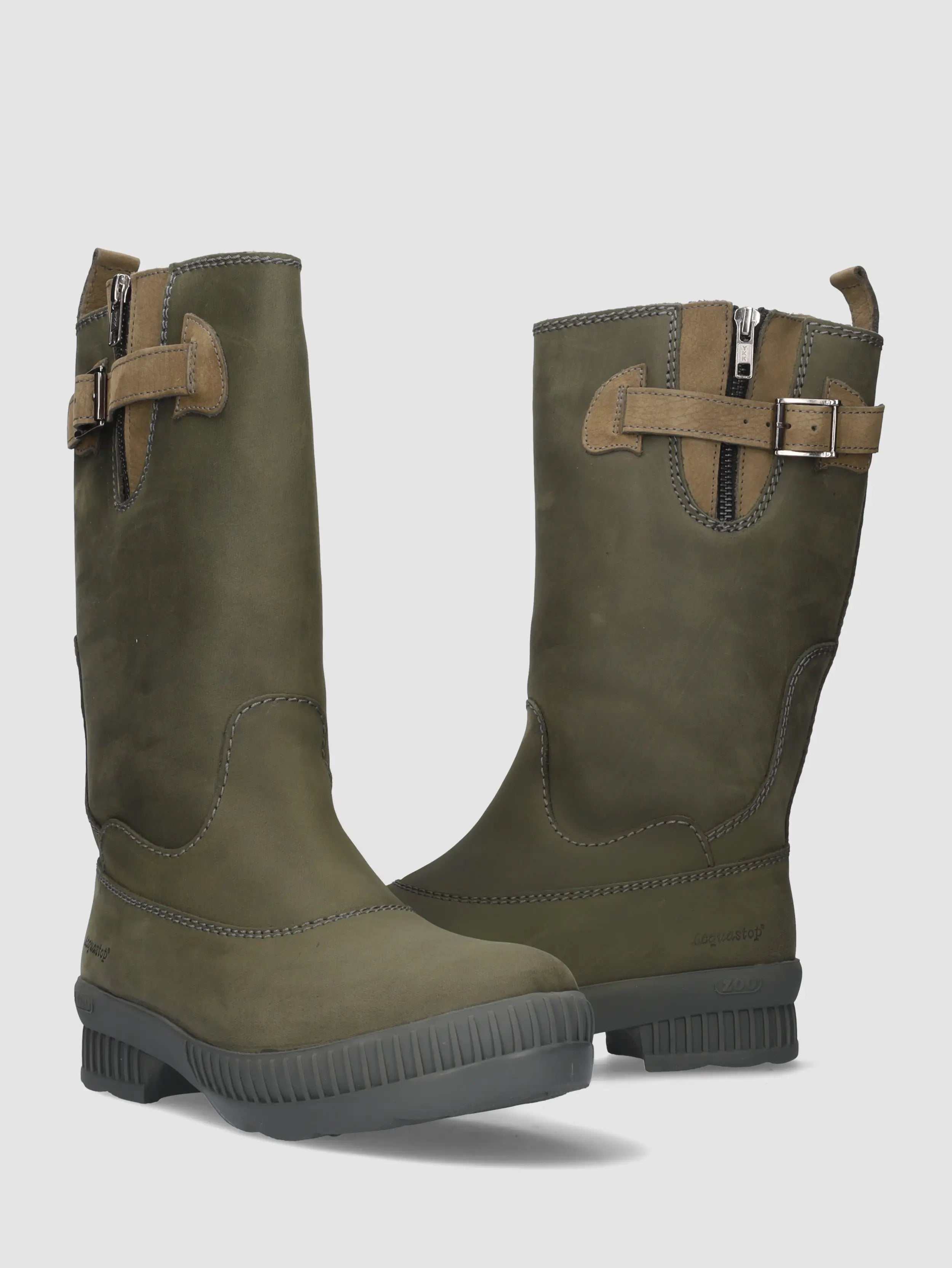 Adisa – Outdoor laarzen – Dames – Groen Wol