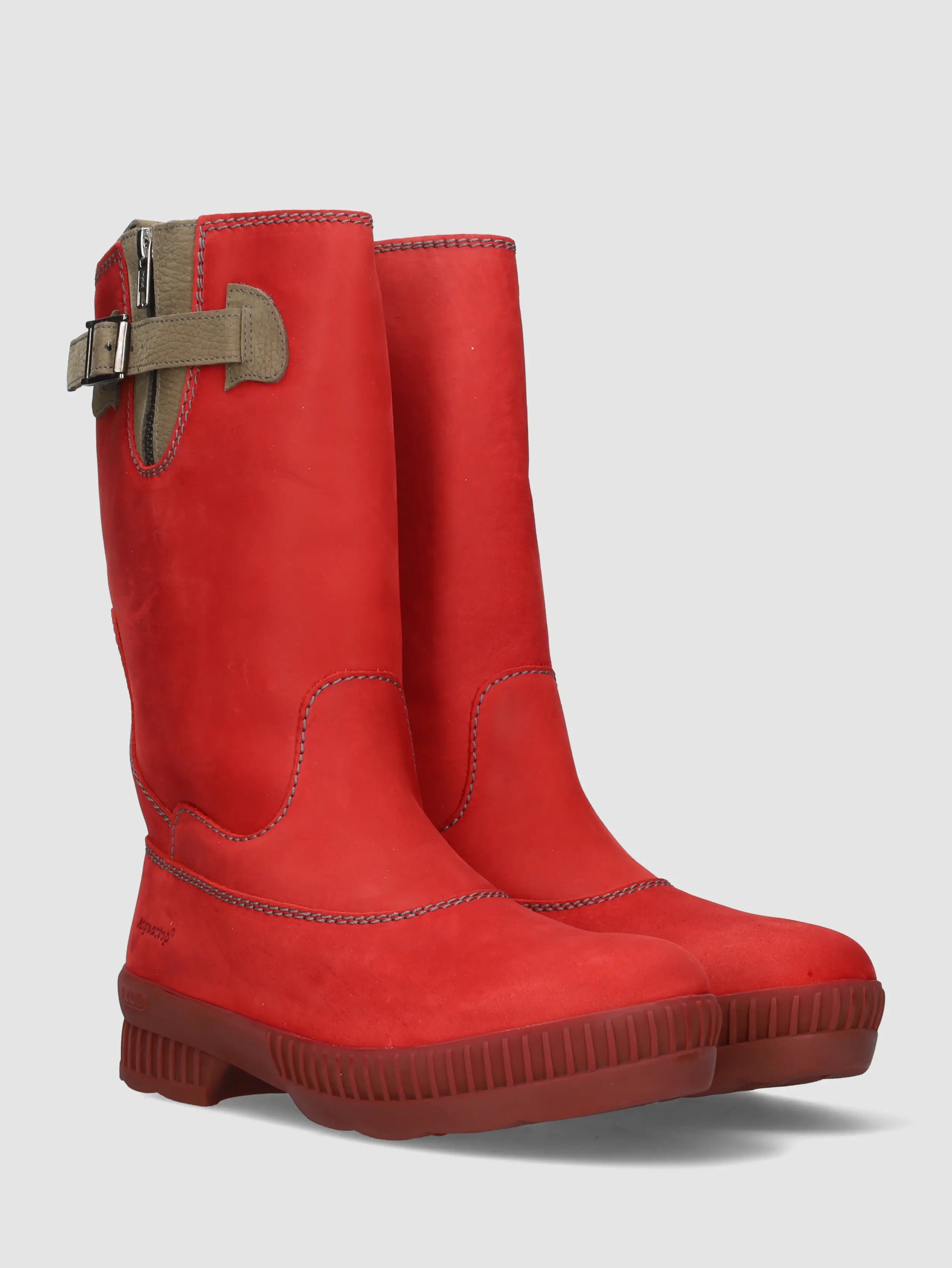 Adisa – Outdoor laarzen – Dames – Rood Wol