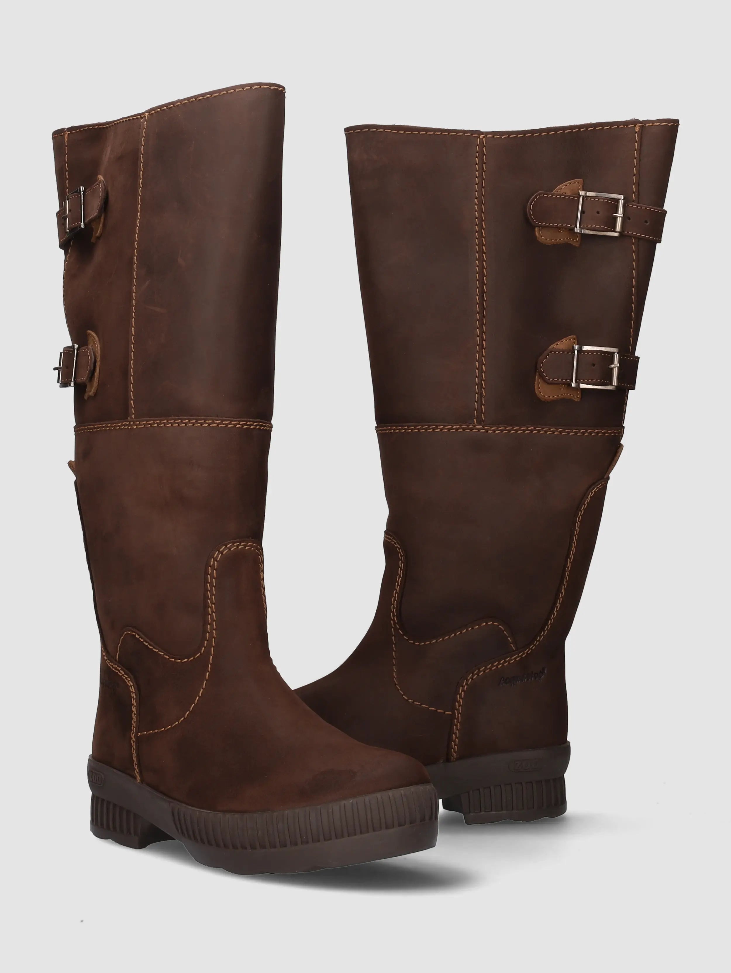 Alieke – Outdoor laarzen – Dames – Espresso Wol