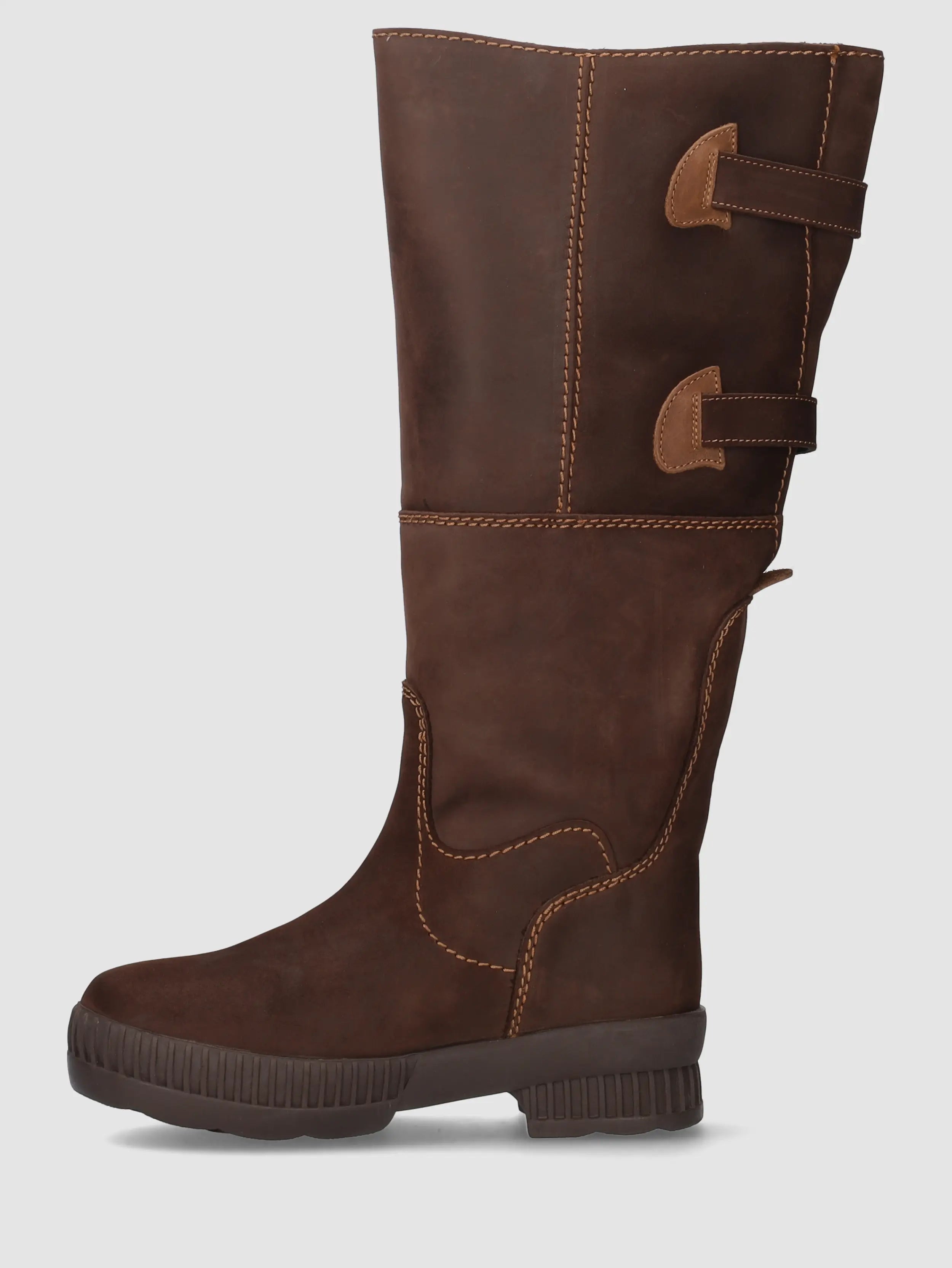 Alieke – Outdoor laarzen – Dames – Espresso Wol