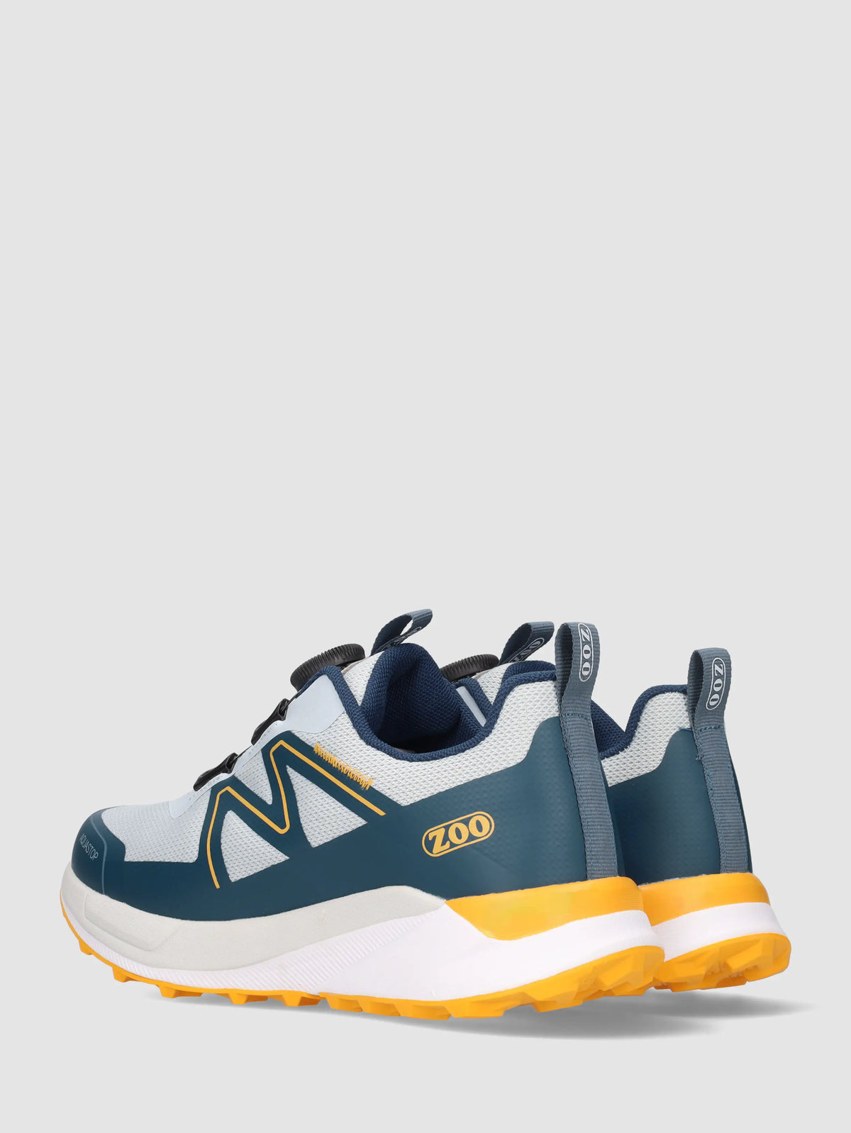 Poole - Sneakers - Unisex - Blue/Orange