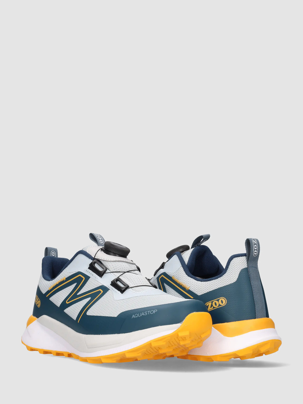 Poole - Sneakers - Unisex - Blue/Orange