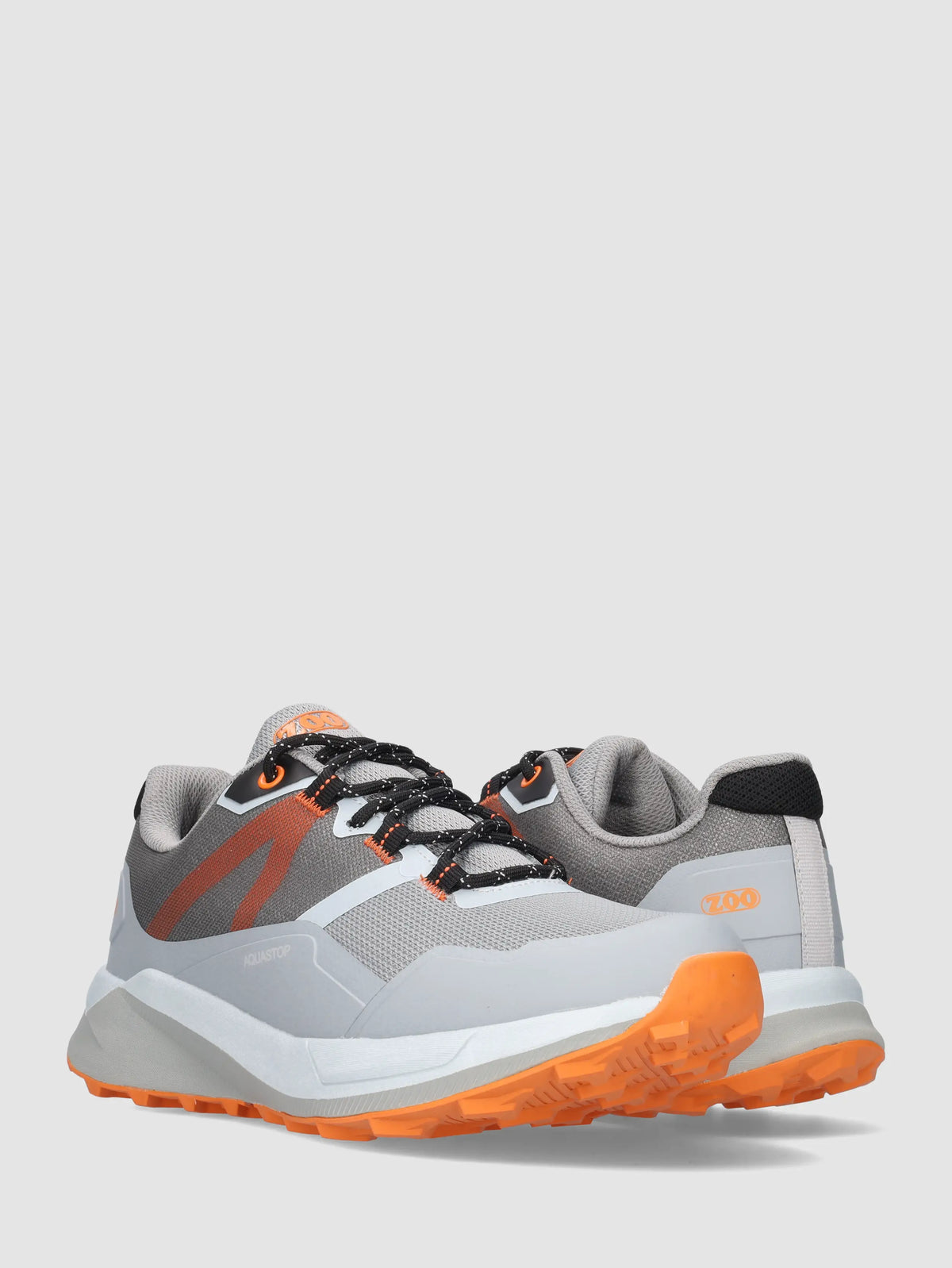 Dover - Sneakers - Unisex - Grijs/Oranje