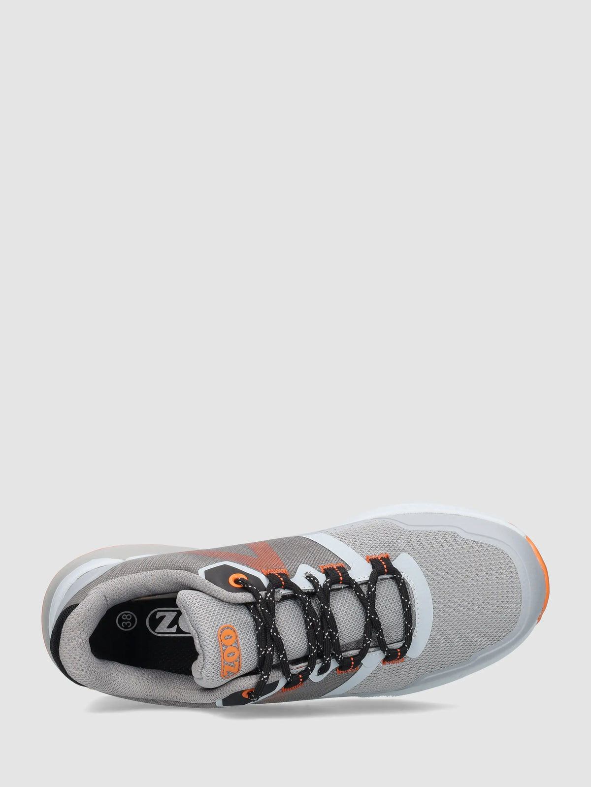 Dover - Sneakers - Unisex - Grijs/Oranje