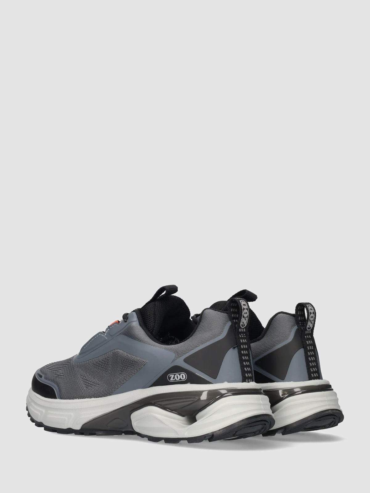 Manteo - Sneakers - Heren - Grijs/Zwart