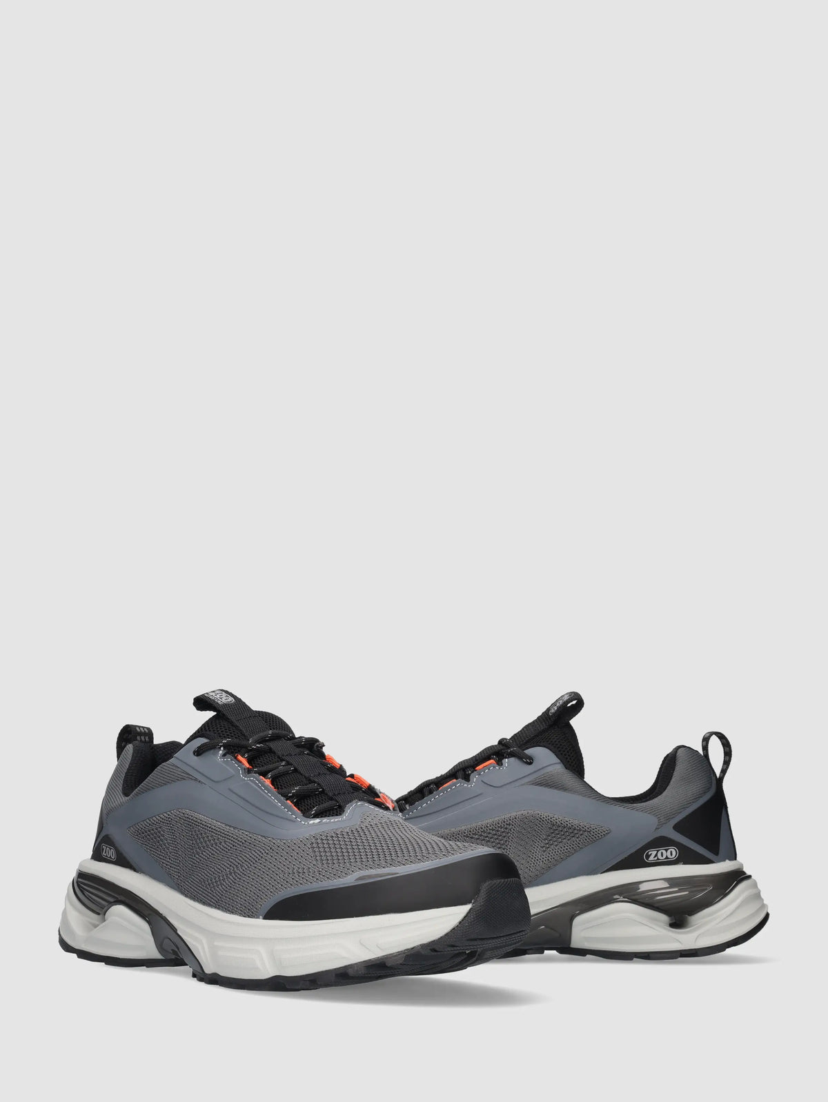 Manteo - Sneakers - Heren - Grijs/Zwart